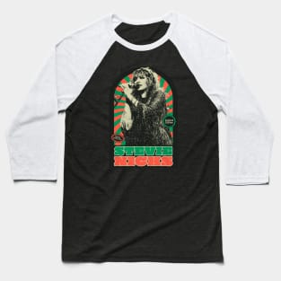 Stevie Nicks Rocks - LIMITED EDITION VINTAGE RETRO STYLE - POPART Baseball T-Shirt